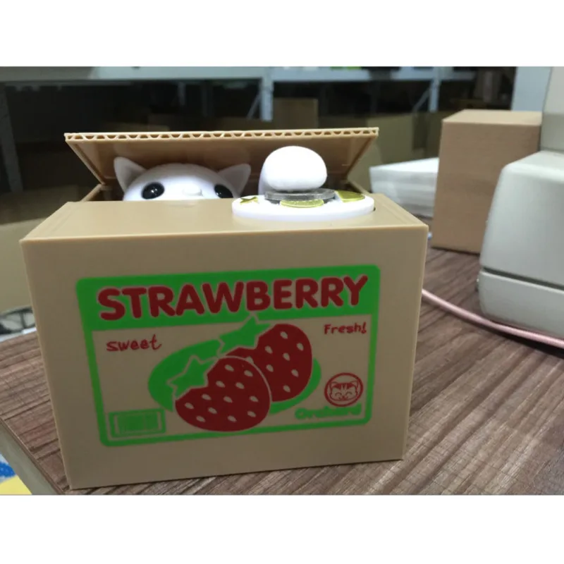 

Panda Cat Thief Money Boxes Toy Piggy Banks Money Boxes Automatic Stole Coin Piggy Bank Money Saving Money Box Kids Gift