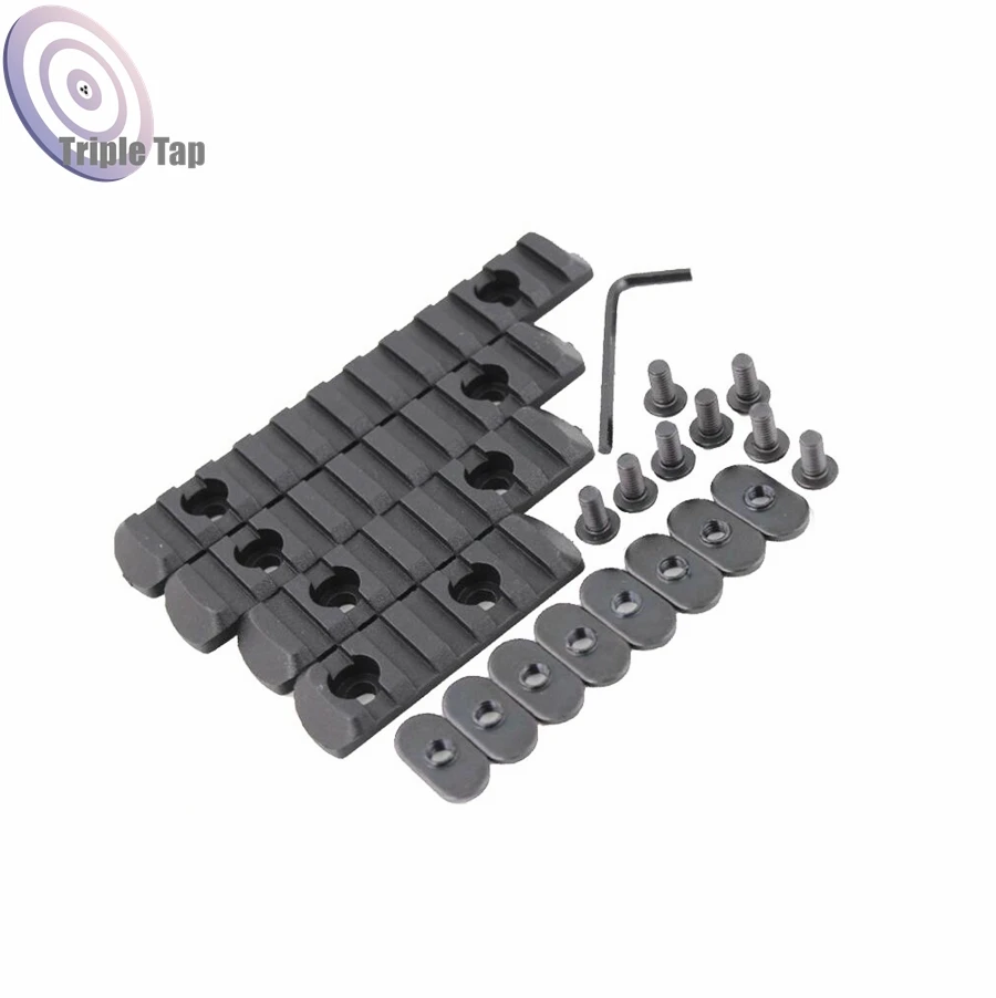 

Тактическая полимерная направляющая Пикатинни для страйкбола, 4 шт./компл., для лазерного прицела MOE, точечный прицел, охотничий аксессуар, Н...