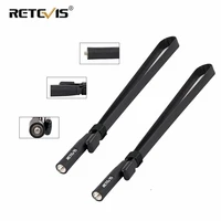 2pcs ha02 tactical antenna sma f foldable walkie talkie antenna for airsoft game for baofeng uv 5r uv 82 retevis hd1 rt29 h777