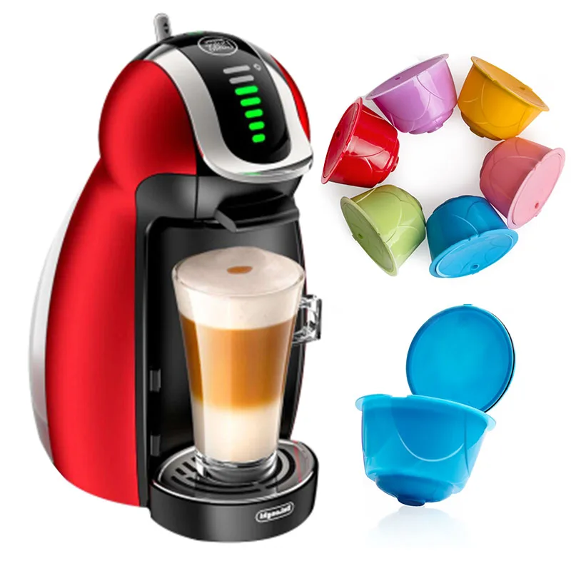 

Многоразовая пластиковая многоразовая Капсульная чашка с фильтром для кофе для машин Dolce Gusto, кофейная машина, фильтр, кухонные гаджеты