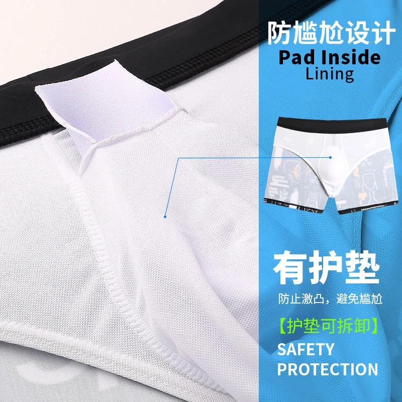 

New mens swim board beach printing briefs 2020 swimming wear Male swimsuit bathing suit Surfing swimwear Waterproof Baths shorts