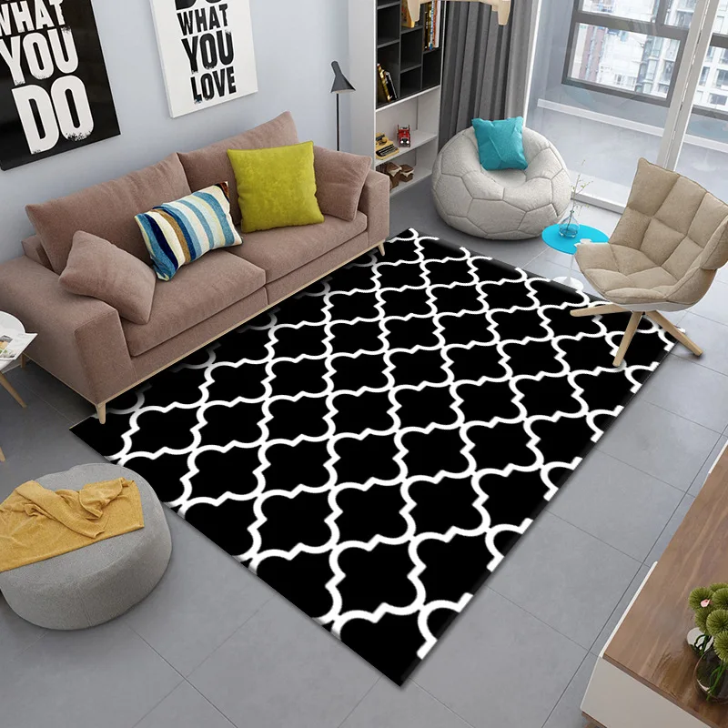 

Floor Rugs For Living Room Carpets For Living Room Modern Rugs For Bedroom Nordic Style Home Decoration Anti-slip Large Mats