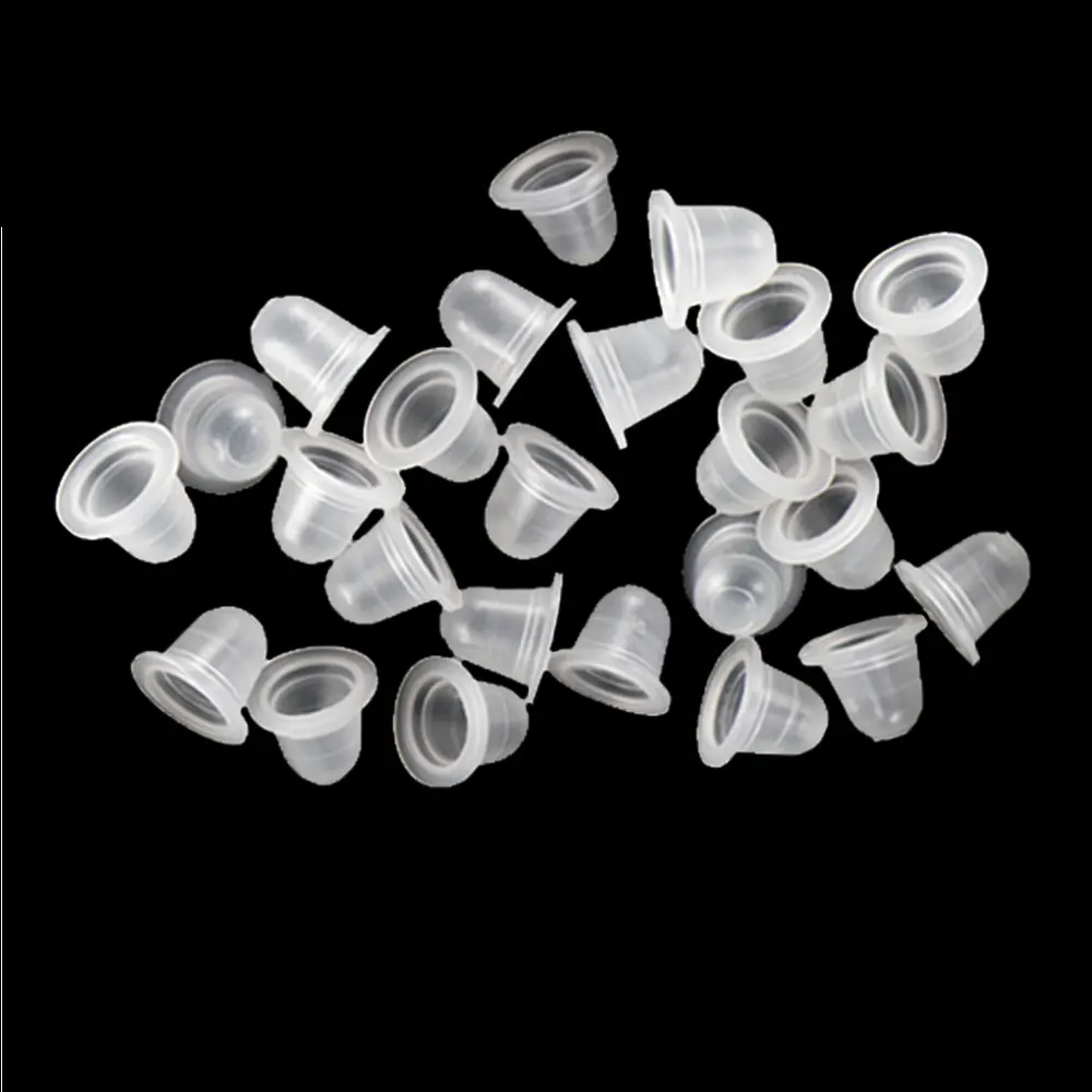 400 шт силиконовая чашка для тату большой маленький перманентного макияж бровей