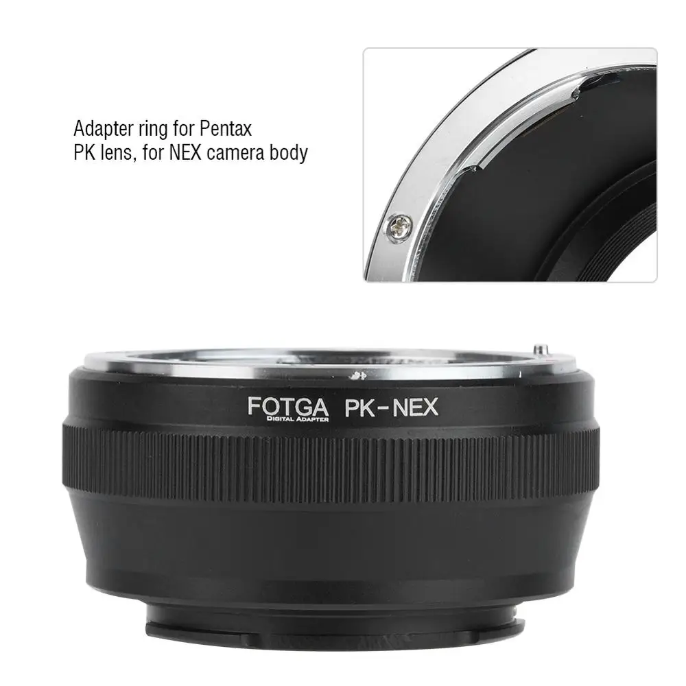 FOTGA кольцо адаптера объектива для Pentax K/PK Крепление Sony E Mount NEX3 C3 NEX5 NEX6|Адаптеры