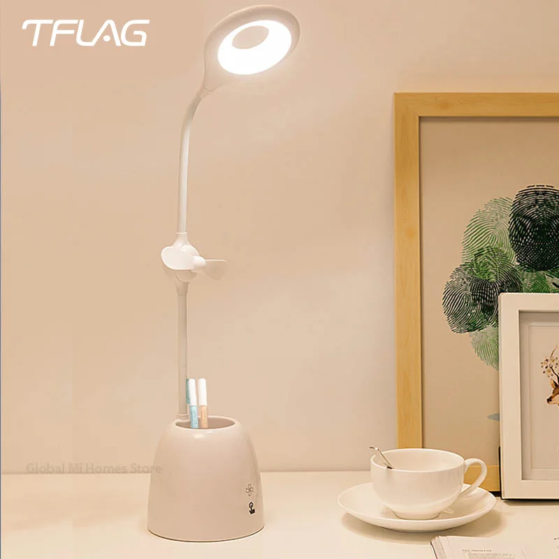 Креативная настольная лампа TFlag WANHUO стол для защиты глаз многофункциональное