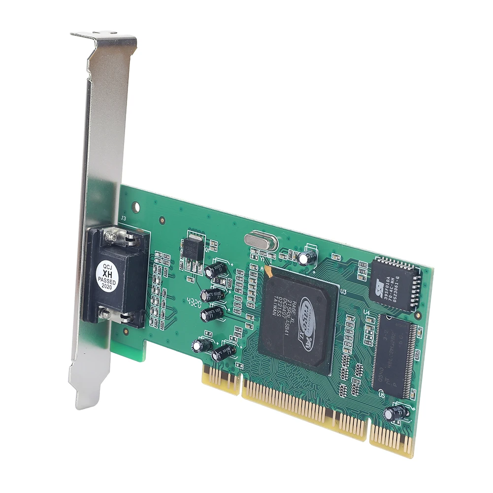 PCI видеокарта ATI Rage XL 8 Мб VGA видеоадаптер для настольного компьютера аксессуары