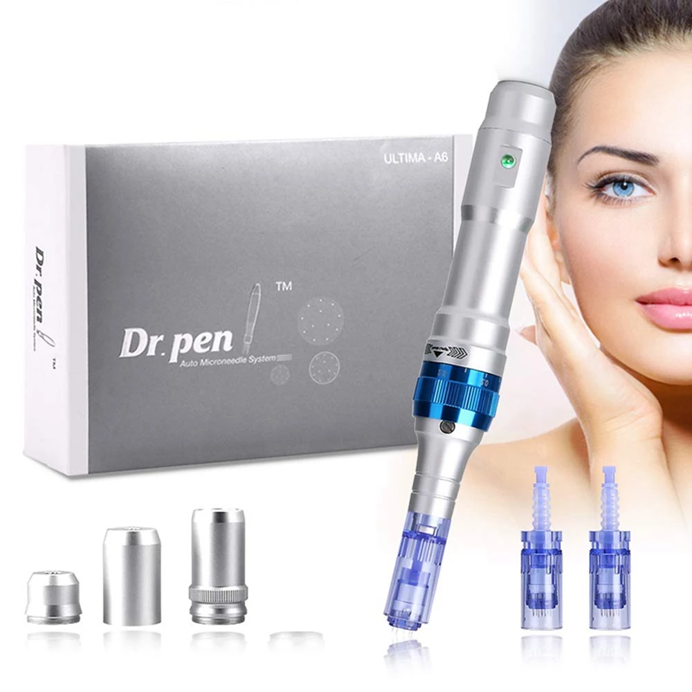 Electric Ultima Dr. Pen A6 Permanent Microblading Tattoo Needles Derma Pen Acne Scar Removal Dr. Pen A6 Microneedle