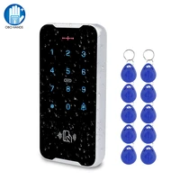 metal waterproof access control keypads rfid keyboard ip68 touch password digits lock access controller reader for home 125khz