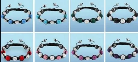 

Бесплатная доставка! 585912 диско шар бусины Кристалл браслет модный подарок ювелирные изделия скидка. Кристалл