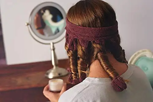 

Heatless Hair Curlers For Short Hair To Sleep In Overnight No Heat Curls Headband Ribbon for Hair Accessory