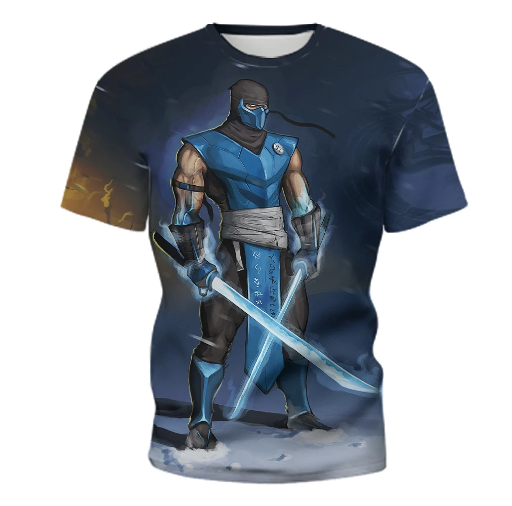 

2021 Summer Men's T-shirt Men Women Short Sleeve Childrens Tops 3D Printing Plus Size Sport Round Neck Clothing