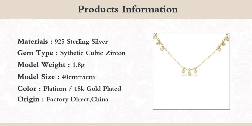 

Aide Round Crystal Pendant Necklace 2021 Fashion 925 Sterling Silver Collier Femme Necklace for Women Fine Jewelry YHP-1987