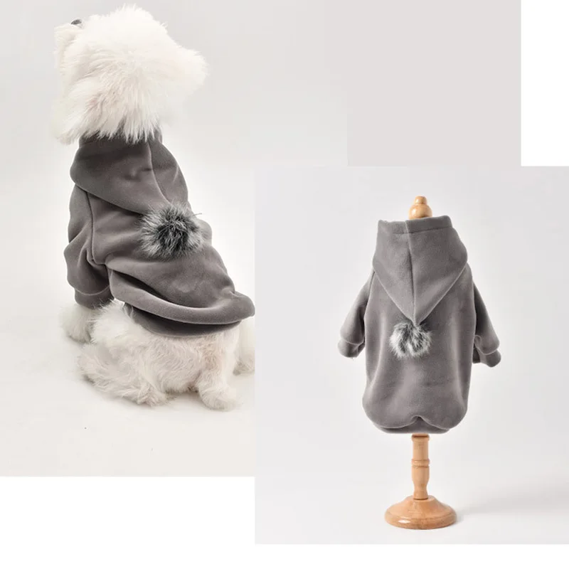 1 шт. толстовка с капюшоном для собак на зиму | Дом и сад