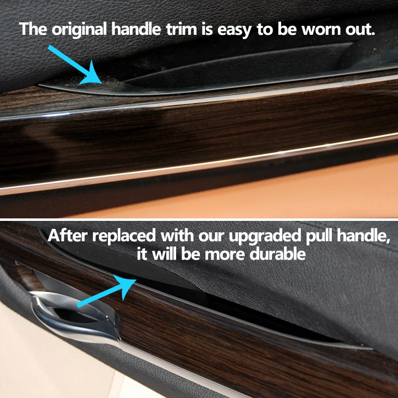 Накладная ручка LHD RHD для внутренней двери сменная Накладка BMW 7 серии F02 730 735 740 745 750