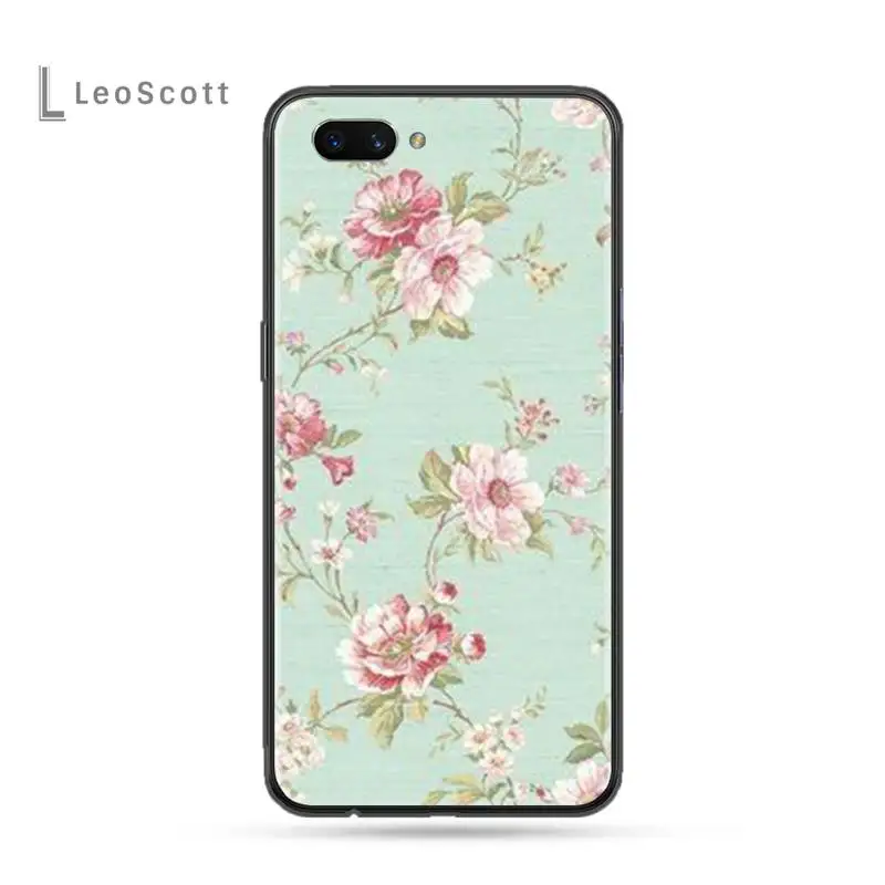 

Flower Emboss Phone Case For OPPO F 1S 7 9 K1 A77 F3 RENO F11 A5 A9 2020 A73S R15 REALME PRO