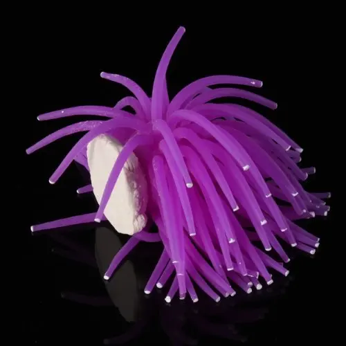 Промо-акция! Аквариум морской искусственный Коралловое украшение фиолетовый |