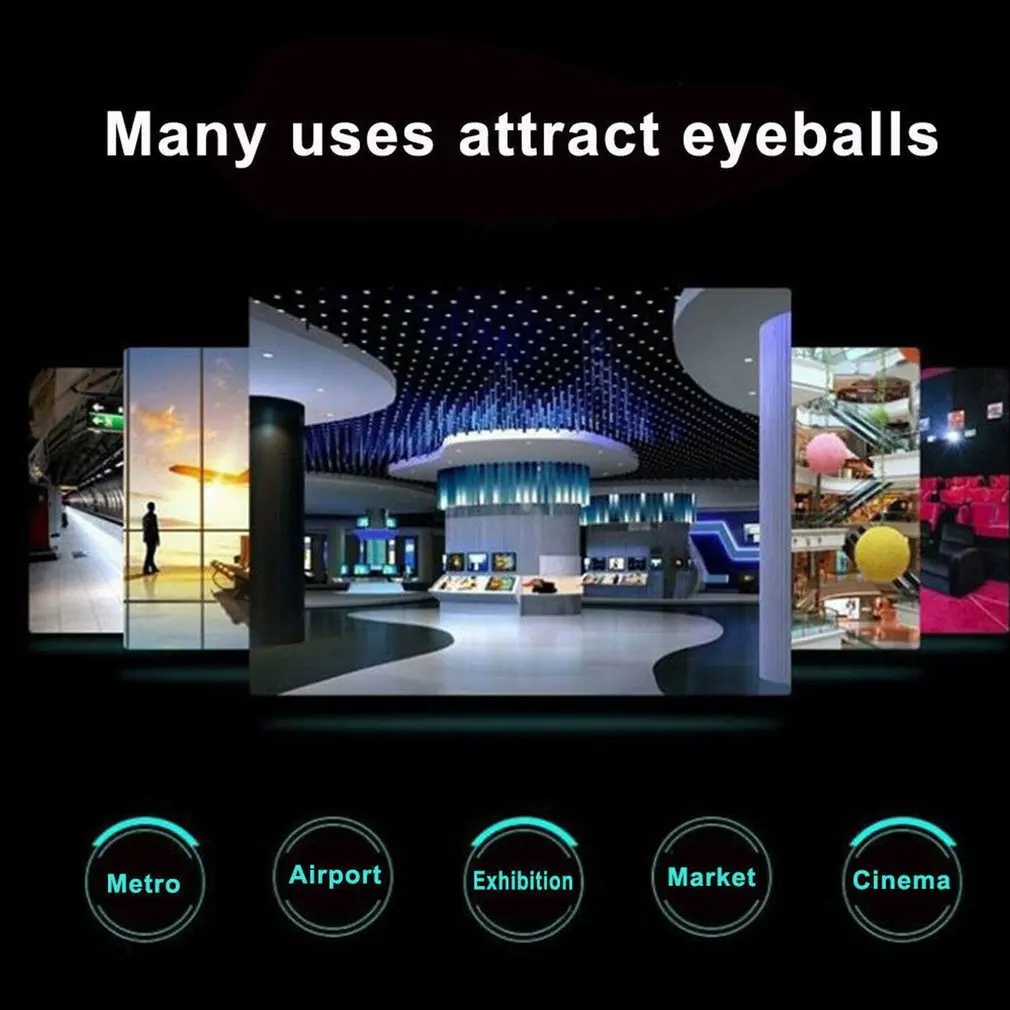 3D светодиодный WiFi голографический проектор дисплей вентилятор голограмма