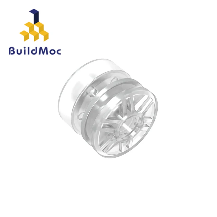 BuildMOC 55981 колесо 18 мм x 14 со штифтовым отверстием искусственные болты и Shallo для