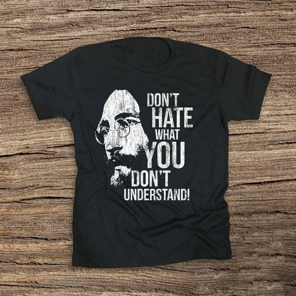 Джон Леннон Цитата футболка Bea Tles Мужская самая большая группа рок Ливерпуль Вик