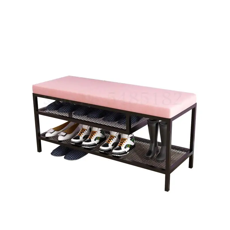 Скандинавская полка для обуви простой шкаф домашняя дверь можно менять стул