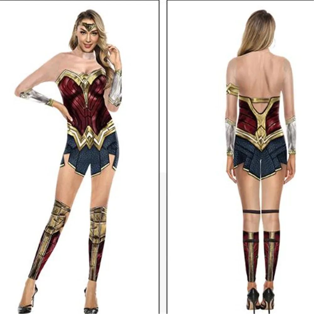 Костюм Чудо женщины для косплея костюм из Лиги справедливости супергероя