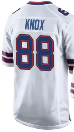 

Stitch Buffalo Dawson Knox White Men Women Kid Youth Vapor Limited Jersey