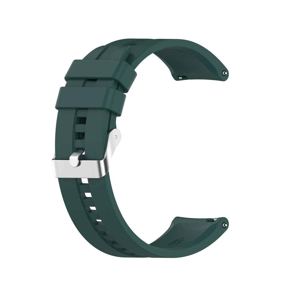 Ремешок силиконовый 22 мм для часов Xiaomi Mi Watch Color Galaxy 3 45 Huawei GT2 Pro GT 2 46 Ticwatch Pro3 Amazfit GTR |