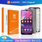 ЖК-дисплей с рамкой для Xiaomi Redmi 8 с дигитайзером в сборе, 6,22 дюйма, качество A ++, замена для экрана Redmi 8A, ЖК-дисплей