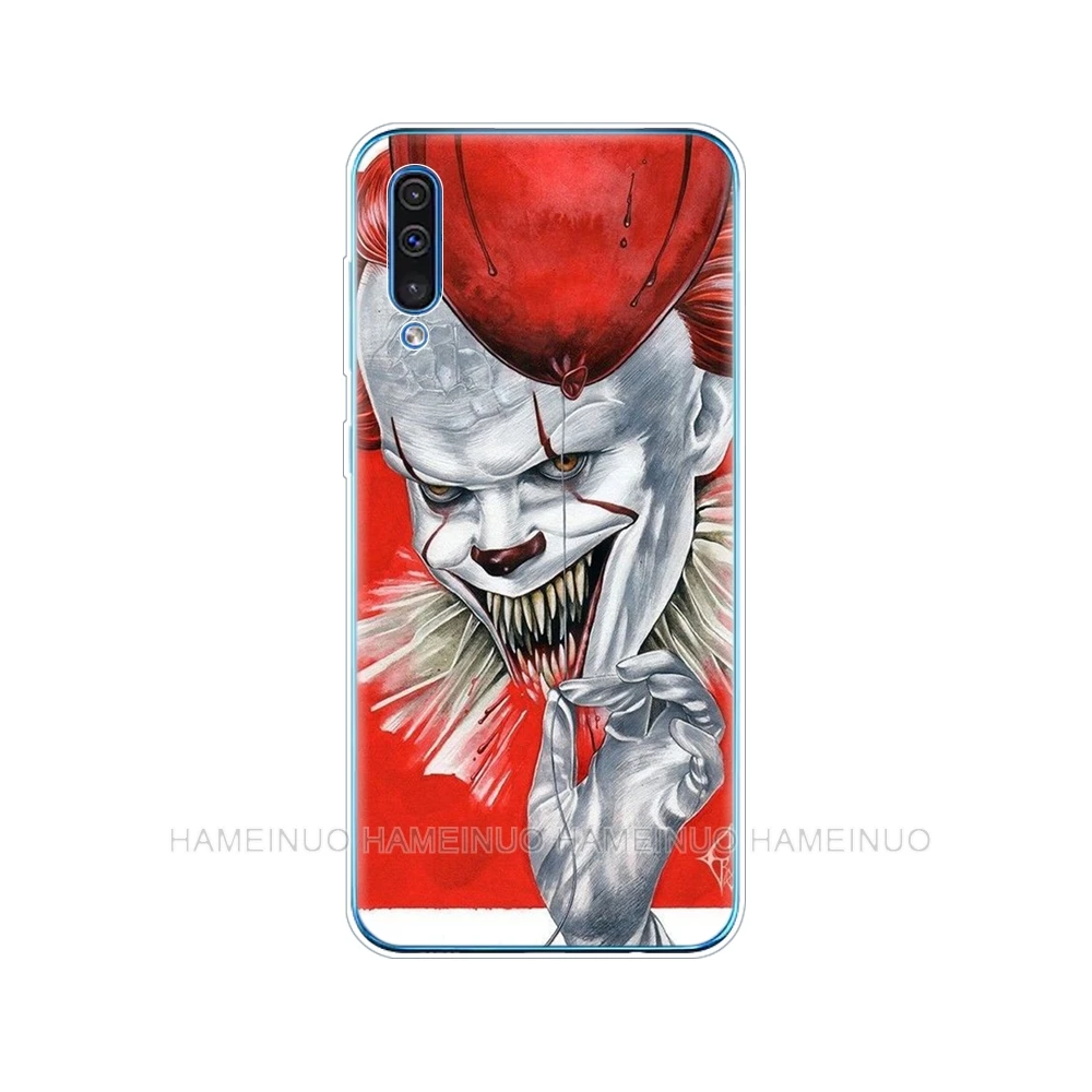 Силиконовый чехол для телефона samsung Galaxy S10 E PLUS A10 A20 A30 A40 A50 A70 A10E A20E M20 cover The Clown Horror IT