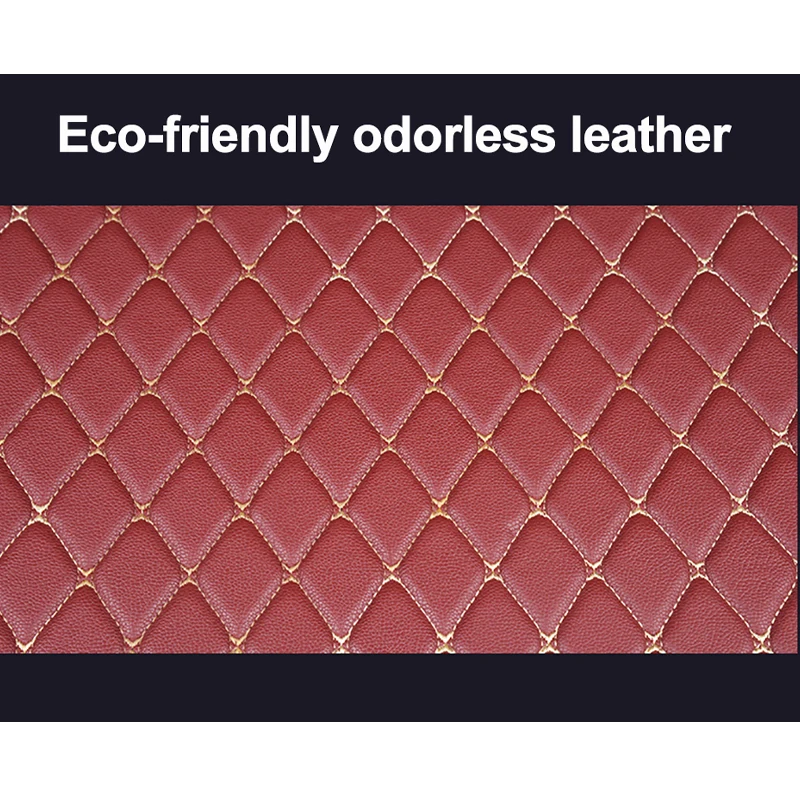 

kokololee leather car trunk mats for Mitsubishi outlander 2010-2012 2013-2016 2017-2019 years 5 7 seats custom cargo liner