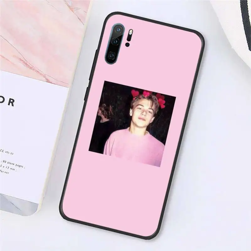 

Young Leonardo DiCaprio Phone Case For Huawei P9 P10 P20 P30 Pro Lite smart Mate 10 Lite 20 Y5 Y6 Y7 2018 2019