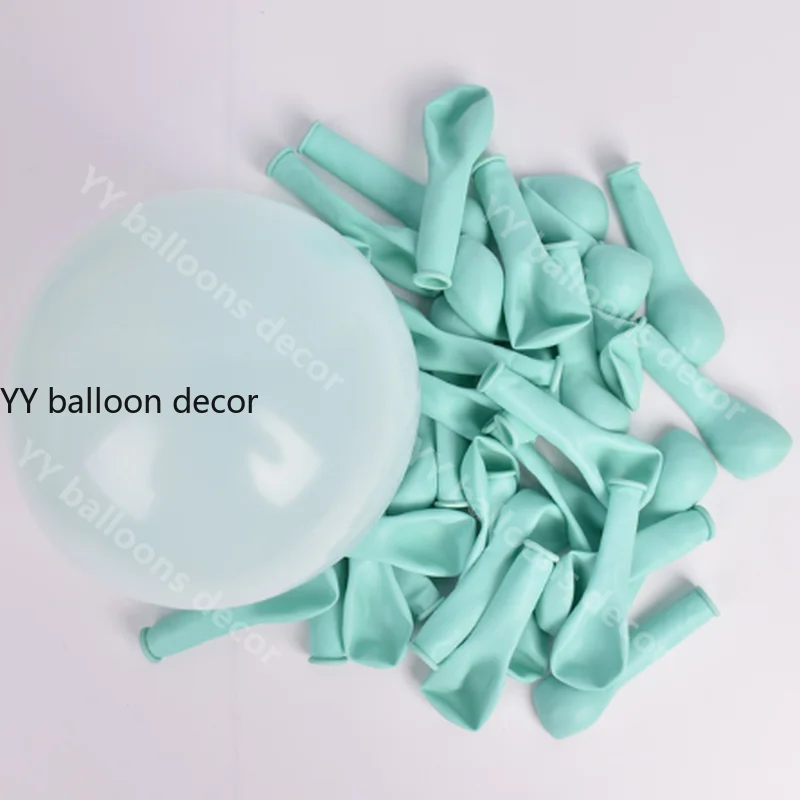 146 шт./компл. Macaroon мятный шар арочный комплект золотые конфетти шары из латекса