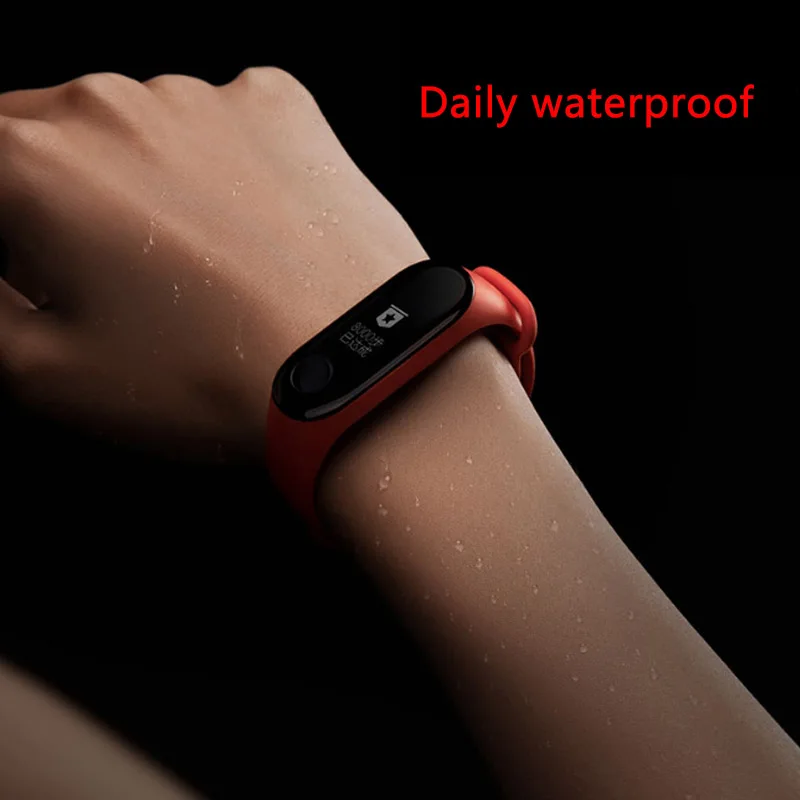 5 шт. M3 пленка экранная лента mi Band 3 Закаленное стекло протектор с отверстиями для Xiao mi