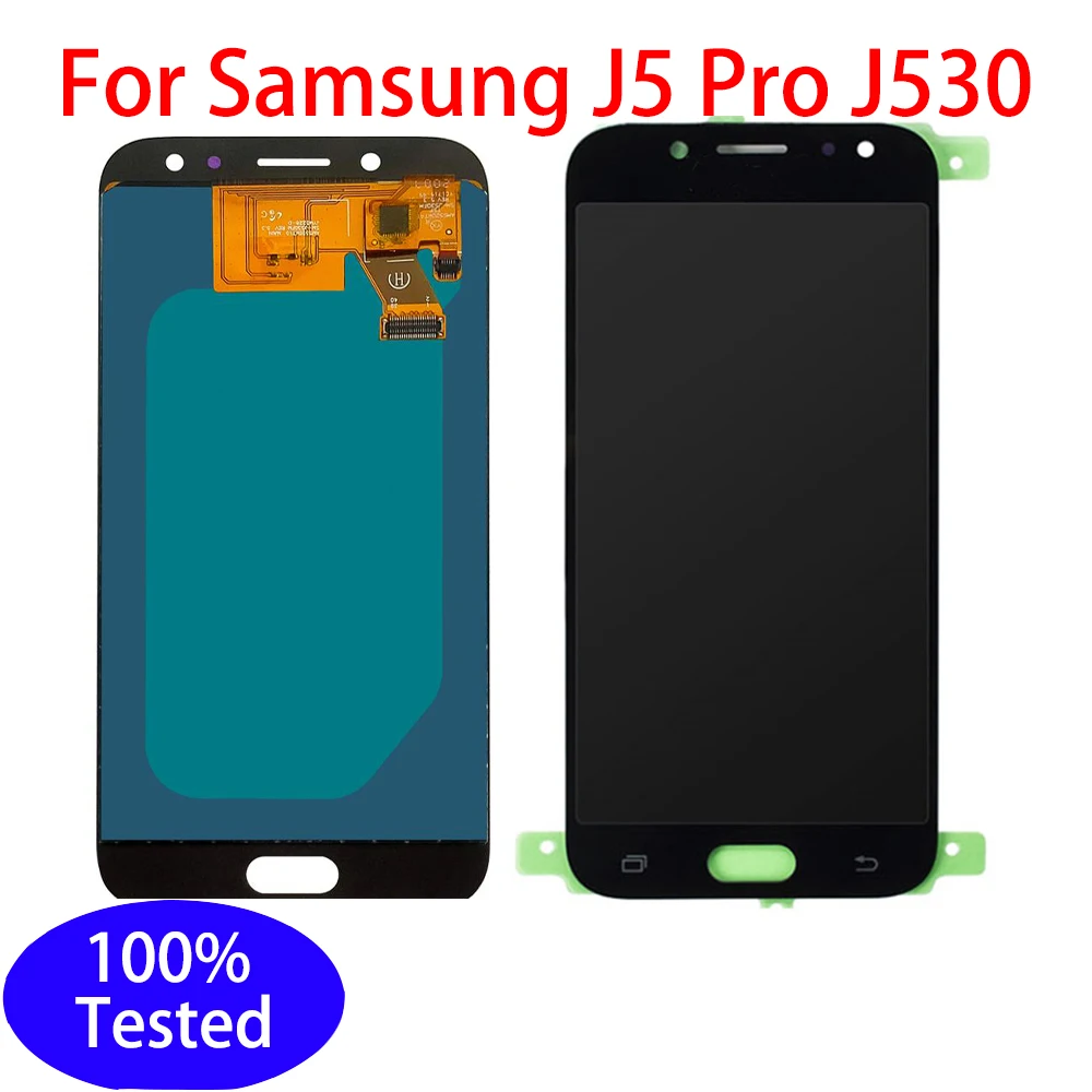 

ЖК-дисплей TFT Incell для Samsung Galaxy J5 pro 2017, J530, J530F, J530Y SM-J530FM, ЖК-дисплей + сенсорный экран, дигитайзер в сборе