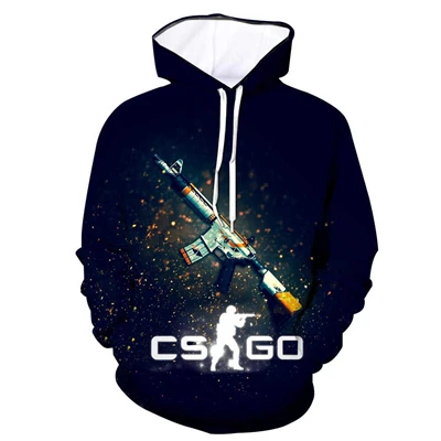 ZLC-DL-CS17 19 осень новая мужская Толстовка забавная игра CS GO 3D печать Толстовка Мужская Уличная толстовка мужская и женская хип-хоп пуловер большой размер Одежда - Цвет: ZLC-DL-CS17