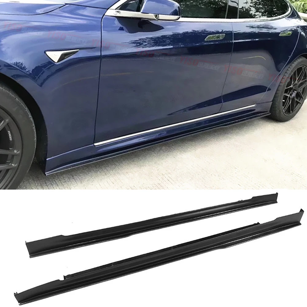 Передник боковой из углеродного волокна для Tesla Model S Sedan 4 Door 12-15 70 70D 85 85D P85D |
