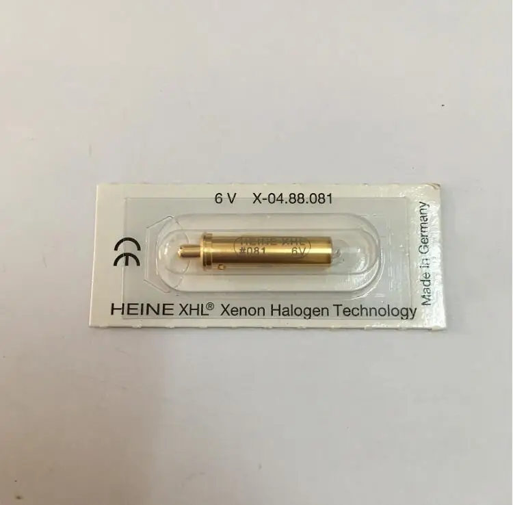 

HEINE XHL #081 6V ручная офтальмоскопическая лампа HBHE481X X-04.88.081