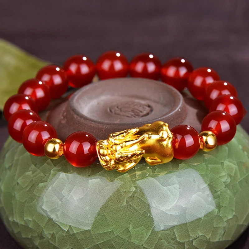 Китайские браслеты Pixiu на удачу фэн-шуй Пи Яо богатство удачи ювелирные изделия |