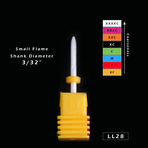 LL28 1 шт. керамическая фреза для педикюра, фрезы для ногтей, фрезы для машины, для маникюра, все для самостоятельного маникюра, оборудование для ногтей, LELL28-56 - Цвет: LL28