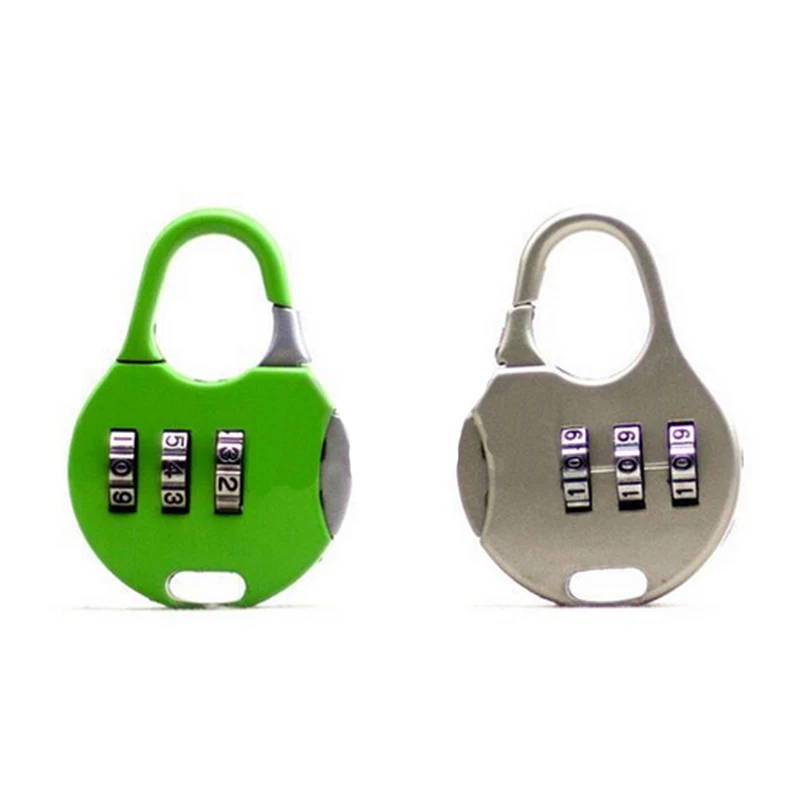 ZLinKJ 1 шт. лучшие продажи 3 цифр мультфильм сплава Комбинации кодовый номер замок