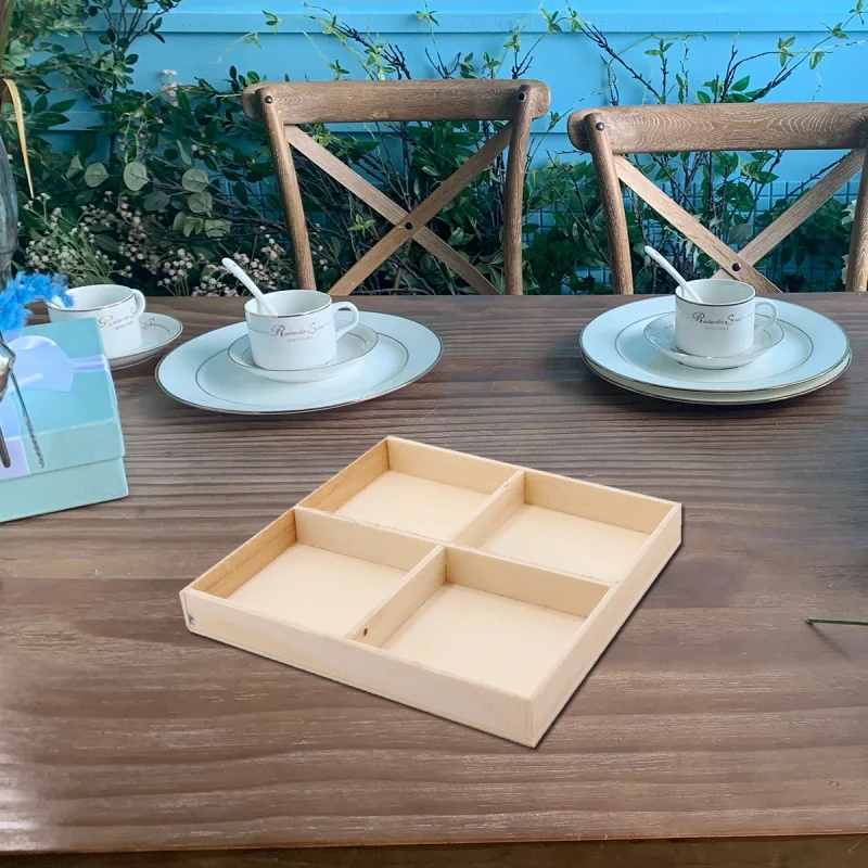 Новая деревянная шкатулка ручной работы украшения дома деревянные Цвет коробка