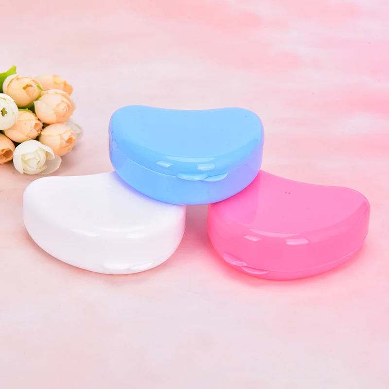 Карамельный цвет стоматологический ортодонтический фиксатор Коробка Чехол для