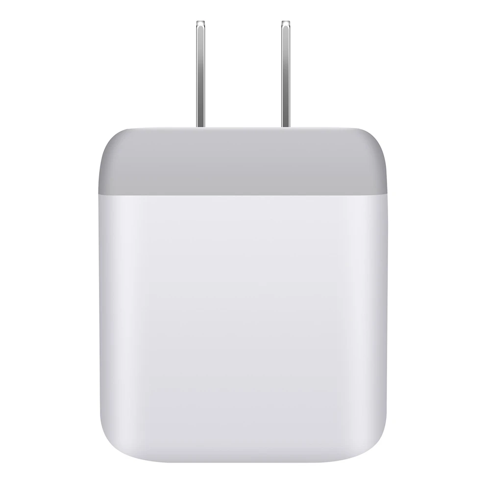 Bakeey 2.1A Dual Port USB Charger Adapter LED Blue Light Fast Charging For Phone 5G | Мобильные телефоны и аксессуары