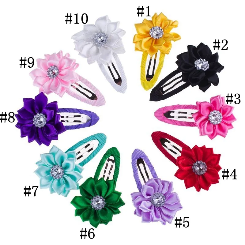 Заколки для волос в виде лепестков цветов 10 цветов| |