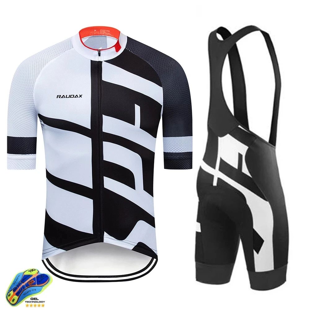 

cycling clothing 2021 New short sleeve cycling suit MTB men's cycling Sweatshirt summer breathable cycling suit bike 19d Bib pad
