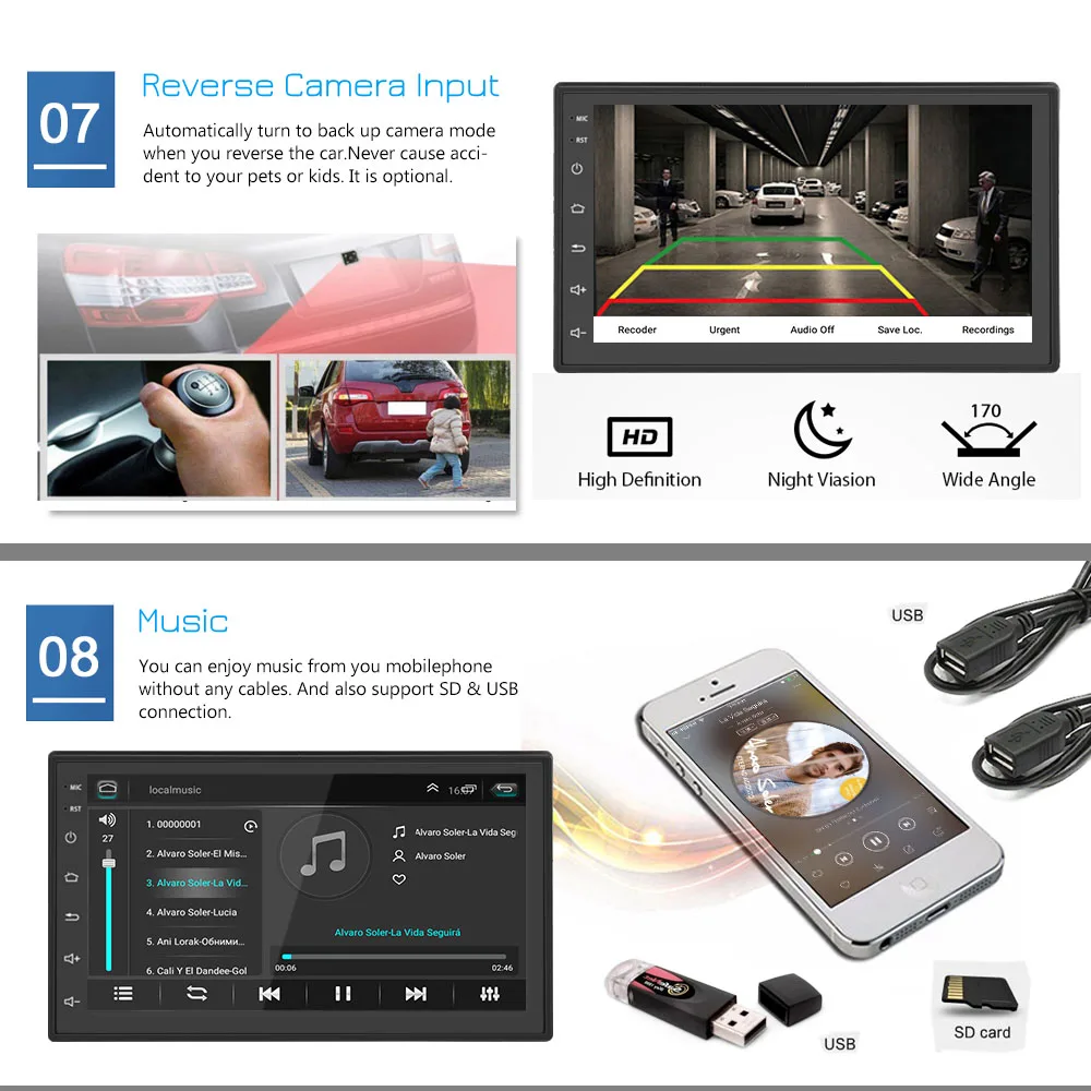 Мультимедийный видеоплеер Hikity 8 ГБ + 128 4G Wi-Fi IPS DSP Android GPS радио для Volkswagen Nissan Hyundai Kia
