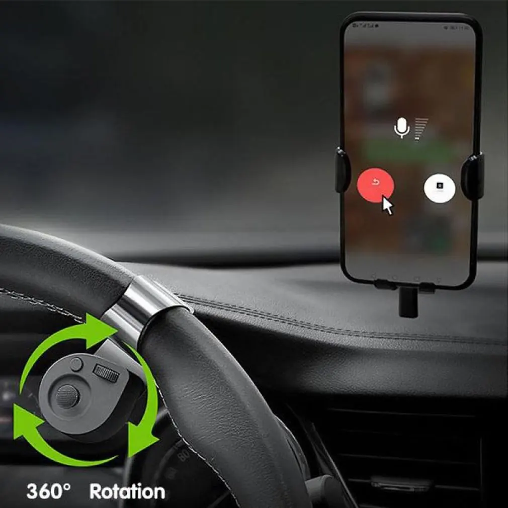 

Car Wireless Mobile Phone Controller Portable Car Mounted Mobile Phone Wireless Controller Steering Wheel Navigation