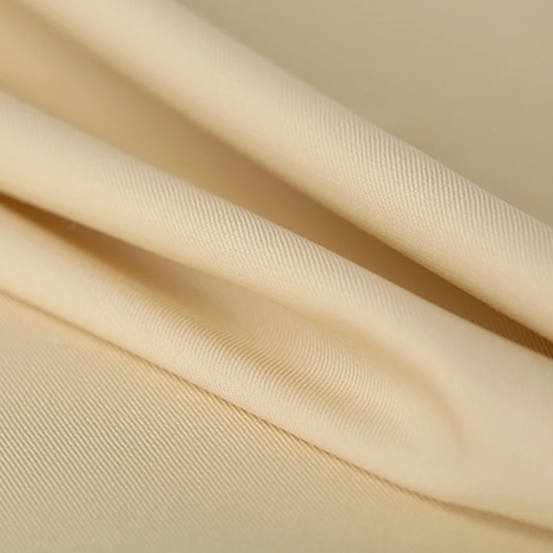 

154CM Wide 280G/M Solid Color Brown Dark Red Silk Wool Fabric for Autumn and Spring Dress Coat Jacket DE1071