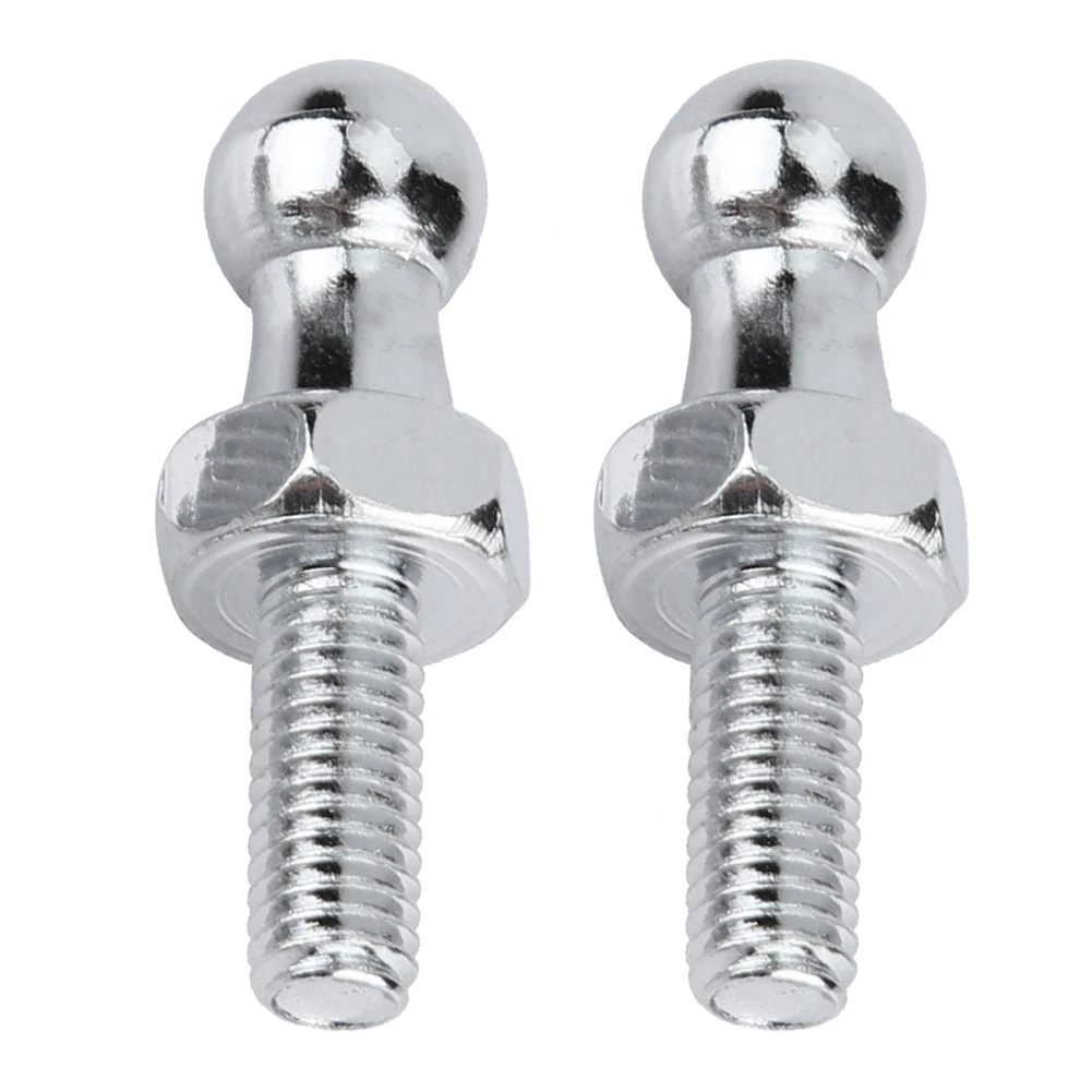 2pcs 10mm Ball Stud Bolt M6 for Gas Struts Ended Bonnet Zinc Plated Steel | Автомобили и мотоциклы
