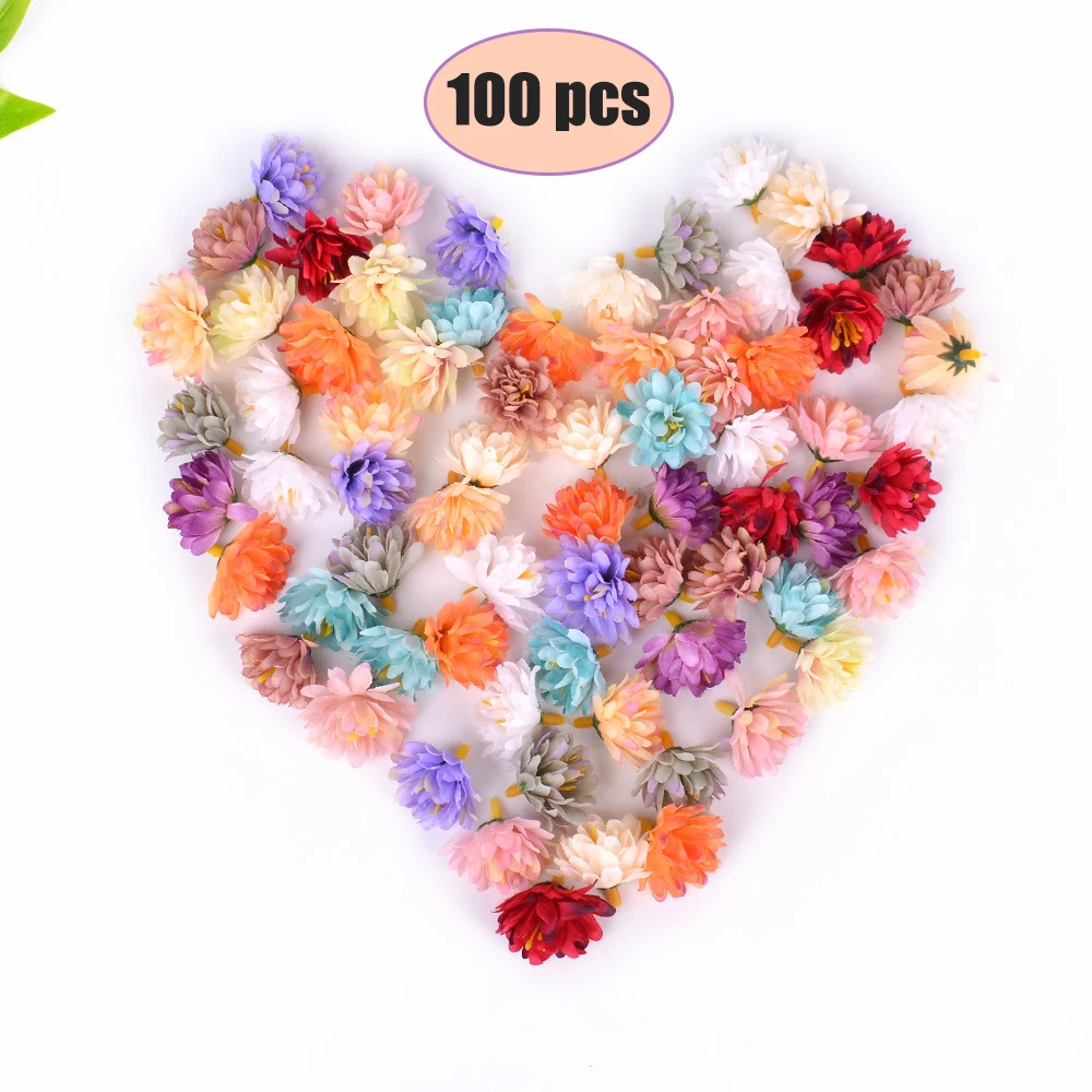 100 шт. искусственные цветы в винтажном стиле|Искусственные и сухие цветы| |